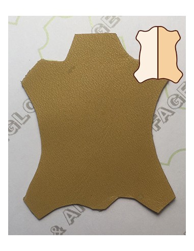 BANDE BOVIN DOUBLURE TANNAGE VEGETAL AMAZON 0.8/1.0MM BEIGE