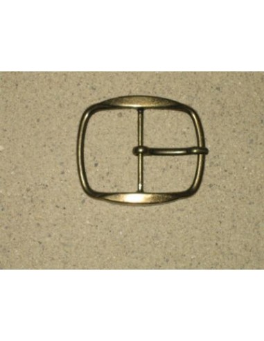 BOUCLE CEINTURE ZAMAK ACIER IM 4938 LARGEUR 40MM BRONZE