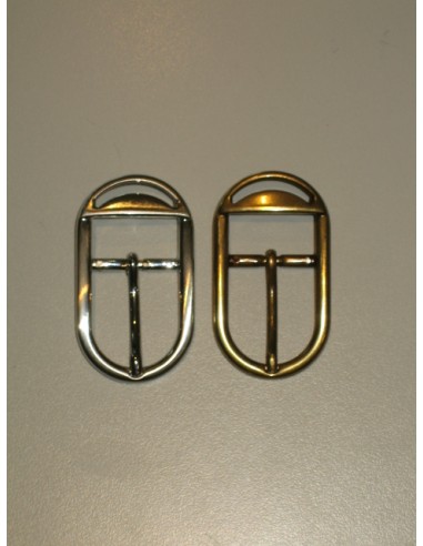 BOUCLE CEINTURE ZAMAK ACIER SI 16102 LARGEUR 25MM