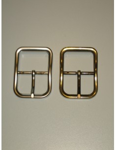 BOUCLE CEINTURE ZAMAK ACIER SI 16048 LARGEUR 35MM