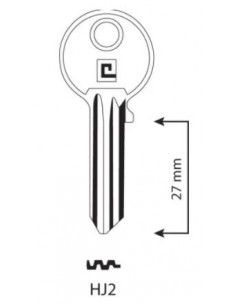 CLE/EBAUCHE HJ2 - BOITE DE 100