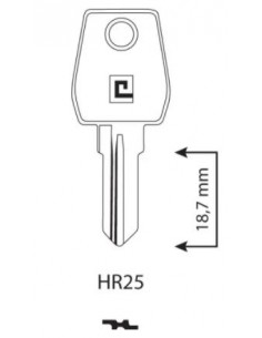 CLE/EBAUCHE HR25 - BOITE DE 100