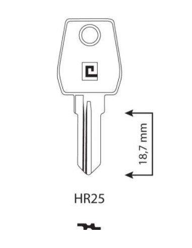 CLE/EBAUCHE HR25 - BOITE DE 100