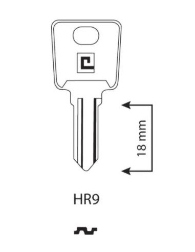 CLE/EBAUCHE HR9 - BOITE DE 100