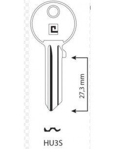 CLE/EBAUCHE HU3S - BOITE DE 100