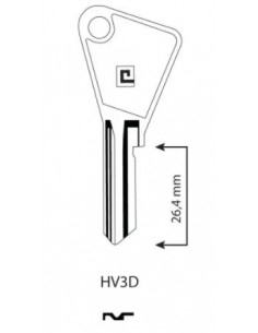 CLE/EBAUCHE HV3D - BOITE DE 100