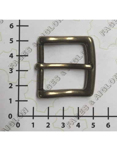 BOUCLE CEINTURE LAITON DL 6986 LARGEUR 30MM