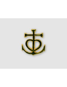 BOUCLE CEINTURE ZAMAK ACIER FB 31964 CROIX CAMARGUAISE LARGEUR 40MM