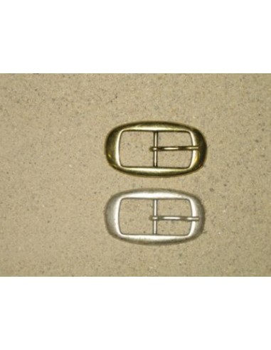 BOUCLE CEINTURE ZAMAK ACIER MG 6035 LARGEUR 20MM