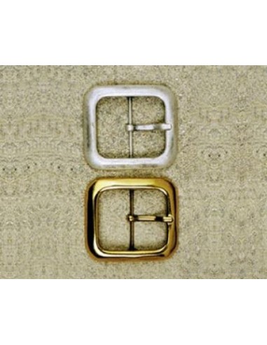 BOUCLE CEINTURE ZAMAK ACIER MG 3907 LARGEUR 40MM