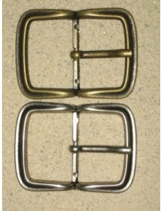 BOUCLE CEINTURE ZAMAK ACIER MG 11700 LARGEUR 40MM