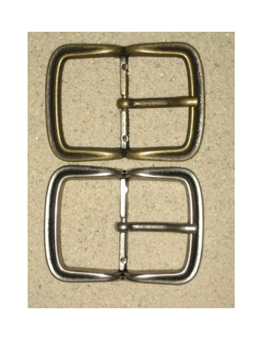BOUCLE CEINTURE ZAMAK ACIER MG 11700 LARGEUR 40MM