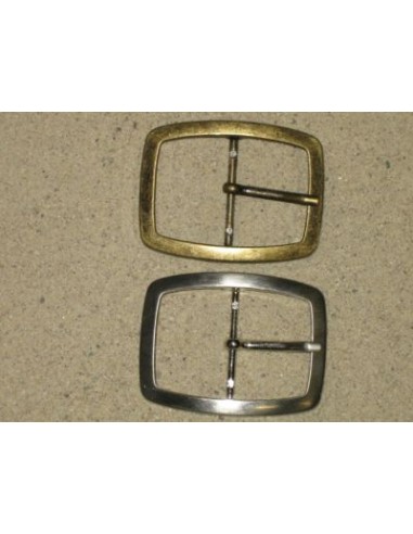 BOUCLE CEINTURE ZAMAK ACIER MG 10993 LARGEUR 40MM