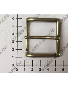 BOUCLE CEINTURE ZAMAK ACIER MG 10095 LARGEUR 40MM