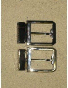 BOUCLE CEINTURE ZAMAK ACIER MG 11647 LARGEUR 35MM