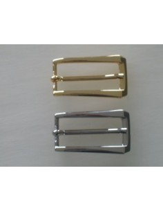 BOUCLE CEINTURE ZAMAK ACIER MG 11963 LARGEUR 20MM