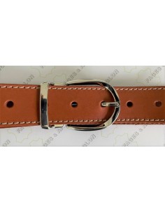 BOUCLE CEINTURE ZAMAK ACIER MG 12238 LARGEUR 35MM NICKEL