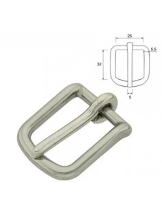 BOUCLE BRIDE SELLERIE ZAMAK ACIER INOXYDABLE