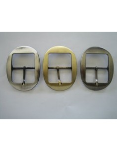 BOUCLE CEINTURE ZAMAK ACIER J14425 LARGEUR 40MM 2