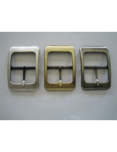 BOUCLE CEINTURE ZAMAK ACIER J14424 LARGEUR 40MM