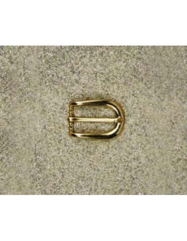 BOUCLE CEINTURE LAITON MIL 692 LARGEUR 20MM DORE