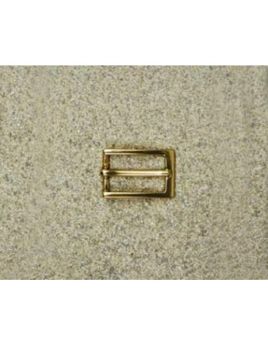 BOUCLE CEINTURE LAITON MIL 691 LARGEUR 20MM DORE