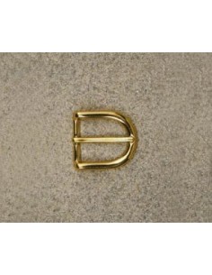 BOUCLE CEINTURE LAITON MIL 507 LARGEUR 30MM DORE