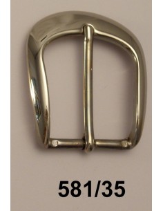 BOUCLE CEINTURE LAITON MIL 581 LARGEUR 35MM