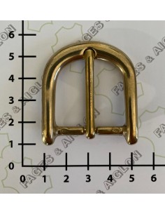 BOUCLE CEINTURE LAITON MIL 649 LARGEUR 30MM