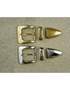 BOUCLE CEINTURE LAITON OS 1210 3 PARTIES LARGEUR 30MM