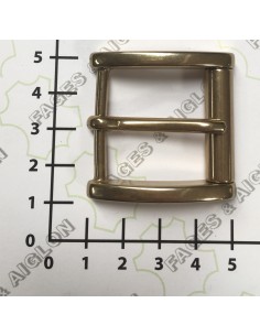 BOUCLE CEINTURE LAITON OS 1770 LARGEUR 30MM