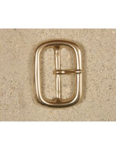 BOUCLE CEINTURE LAITON OS 4052 LARGEUR 40MM DORE
