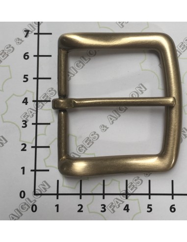 BOUCLE CEINTURE LAITON OS 4806 LARGEUR 45MM
