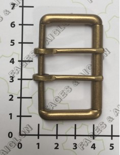 BOUCLE CEINTURE LAITON OS 4801 LARGEUR 45MM