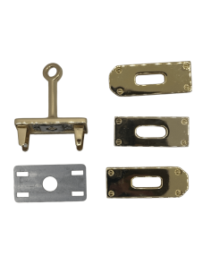 FERMOIR TOURNIQUET RECTANGLE STYLE SELLIER LUXE "H" 83002 2