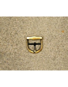 BOUCLE CEINTURE ZAMAK ACIER 1631 BRONZE