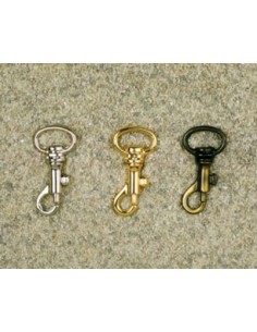 MOUSQUETON TOURNANT A POMPE - TIRETTE - BELIERE OVALE 5310