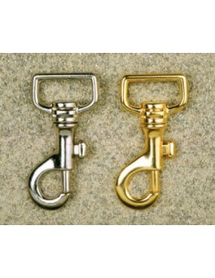 MOUSQUETON TOURNANT A POMPE - TIRETTE - BELIERE RECTANGULAIRE 5010