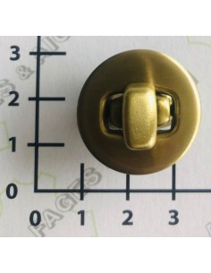 FERMOIR TOURNIQUET ROND POUR SAC MAROQUINERIE 6248