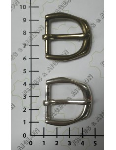 BOUCLE CEINTURE ZAMAK ACIER Y 11625 LARGEUR 25MM