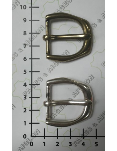 BOUCLE CEINTURE ZAMAK ACIER Y 11625 LARGEUR 25MM