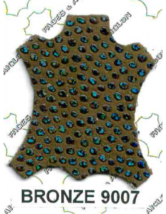 CHEVRE FANTAISIE STRASS TANNAGE MINERAL NAKS 0.7/0.9MM