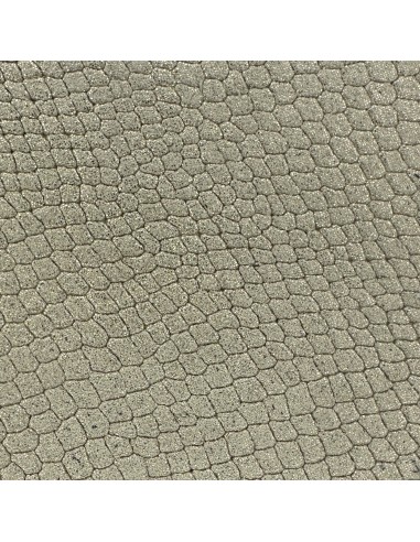CROUTE VELOURS GRAIN REPTILE CORUNA - TANNAGE MINERAL 1.1/1.3MM