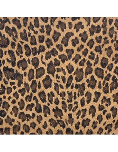 CROUTE CROUPON VELOURS IMPRIME LEOPARD 1.0/1.2MM