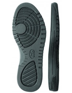 SEMELLE CUVETTE CAOUTCHOUC 550 CASUAL NOIRE - SVIG