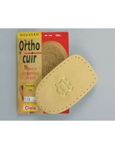 TALONNETTE - LIEGE/CUIR 10MM REF.290