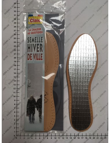 SEMELLE HIVER DE VILLE - REF 3002 - 36-46