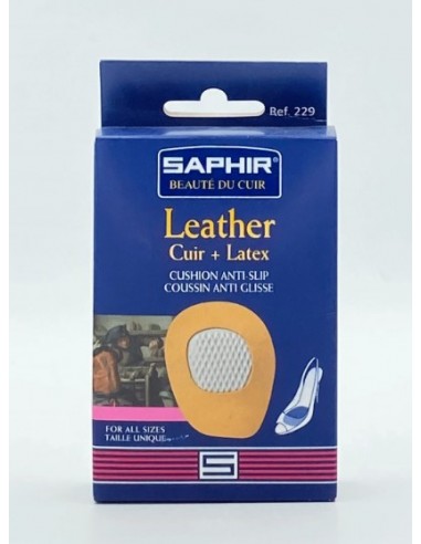 COUSSIN ANTI-GLISSE SAPHIR - CUIR+LATEX