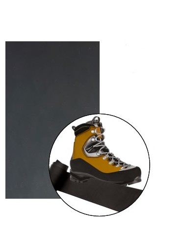 PLAQUE CAOUTCHOUC BORDS CHAUSSURES RANDONNEE COVER 1.5MM NOIR - SVIG
