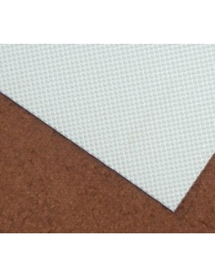 PLAQUE CAOUTCHOUC TRANSDUR RAPE BLANC 1.8MM - TOPY